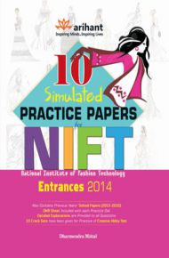 Arihant 10 Simulated Practice Papers NIFT Entrance